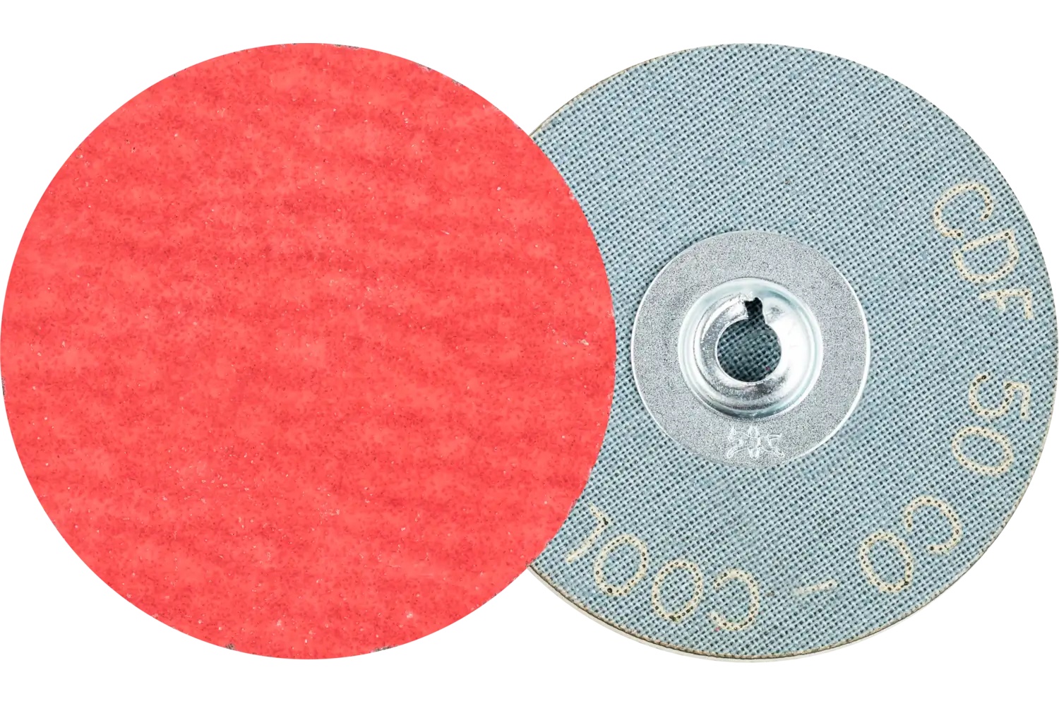 Picture of Pferd CombiDisc® Mini Abrasive Disc, 2" Dia, Type CD, 80 Grit, Ceramic oxide Co-Cool
